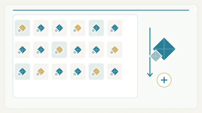 Crystal Caverns Megaways symbol board