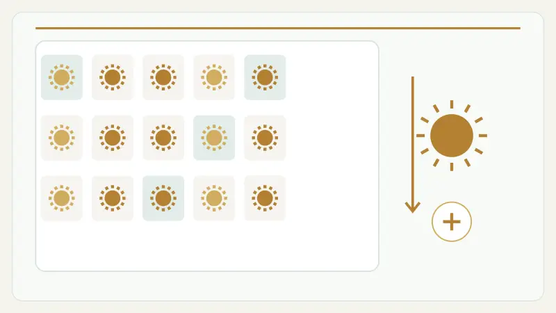 Sun of Egypt 3 symbol board